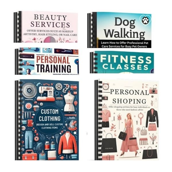 6 Side Hustle Reports to Make Money Vol. 1 – eBook with Resell Rights