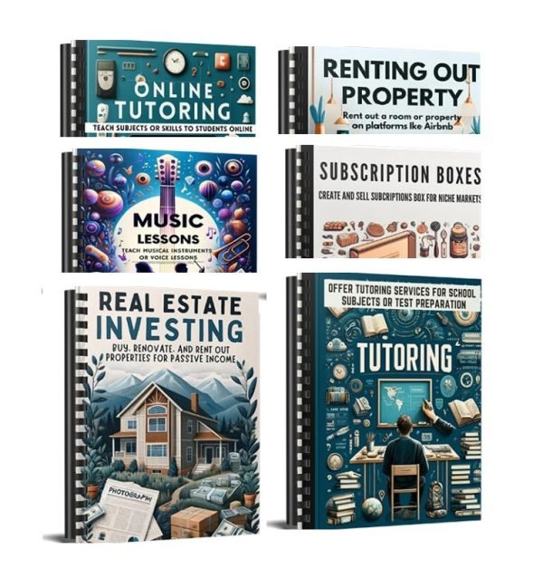 6 Side Hustle Reports to Make Money Vol. 6 – eBook with Resell Rights