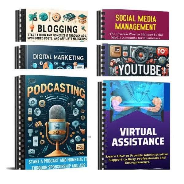 6 Side Hustle Reports to Make Money Vol. 3 – eBook with Resell Rights