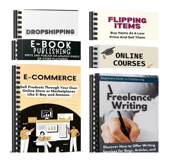 6 Side Hustle Reports to Make Money Vol. 4 – eBook with Resell Rights